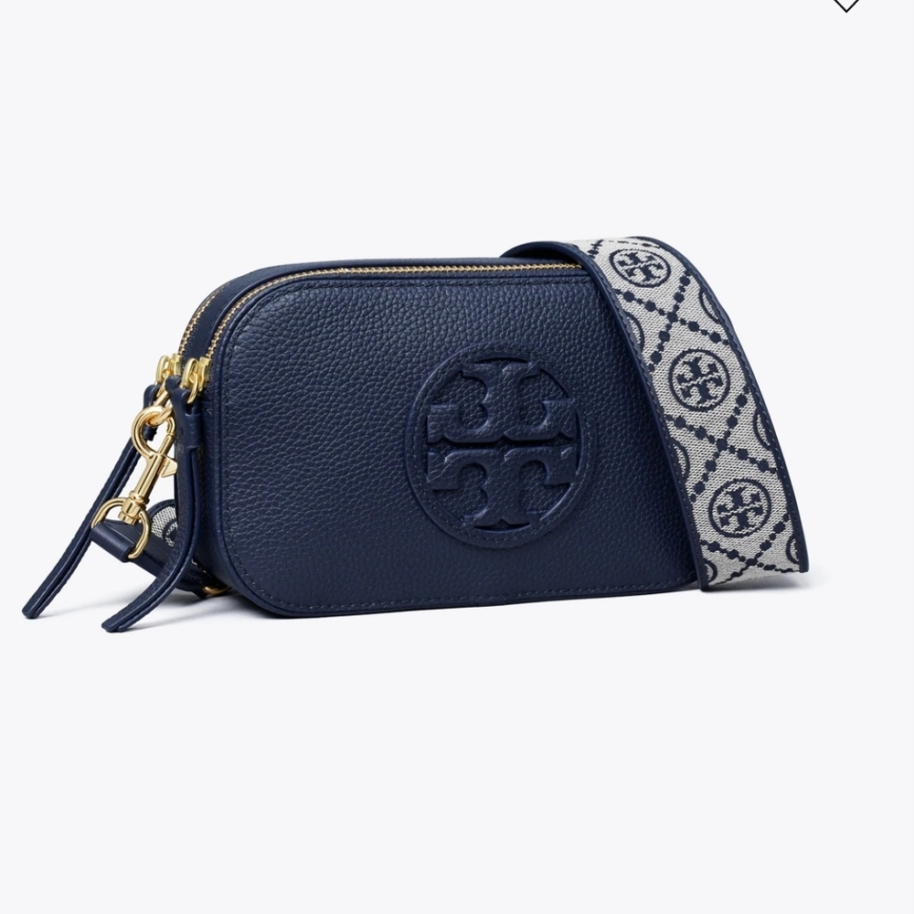 Tory Burch Navy Blue Crossbody Bag